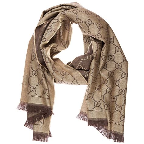 foularf di gucci con.striscia|sciarpe Gucci donna.